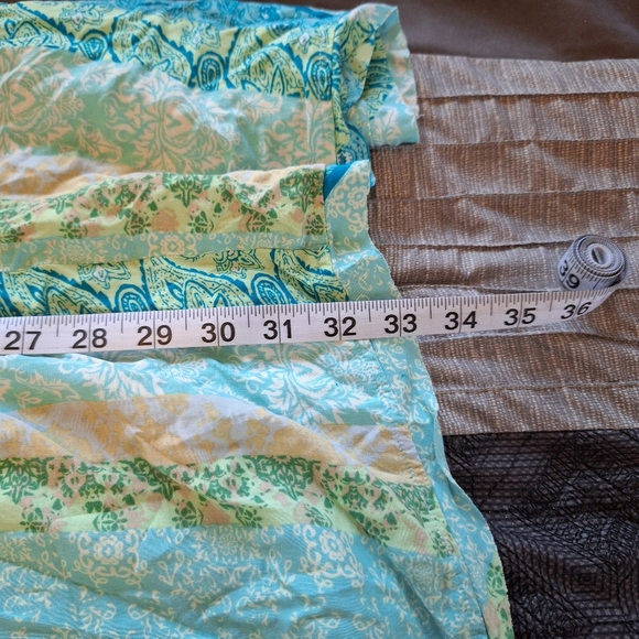 NWT Simply Noelle BoHo Long Sleeve Tie Neck Tunic Blouse Women's Size XXL - Picture 12 of 12